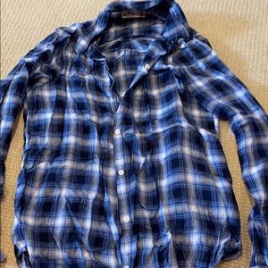 Blue flannel